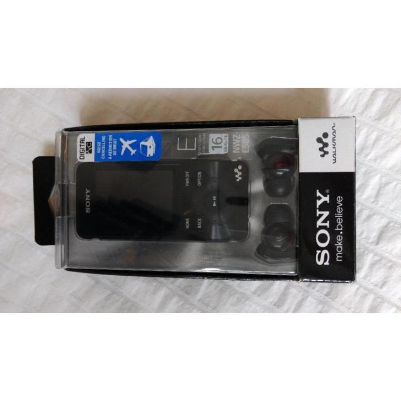 Sony NWZ-E585/BM, zwart