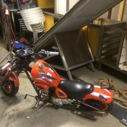 Mini Harley bike special paint 50cc