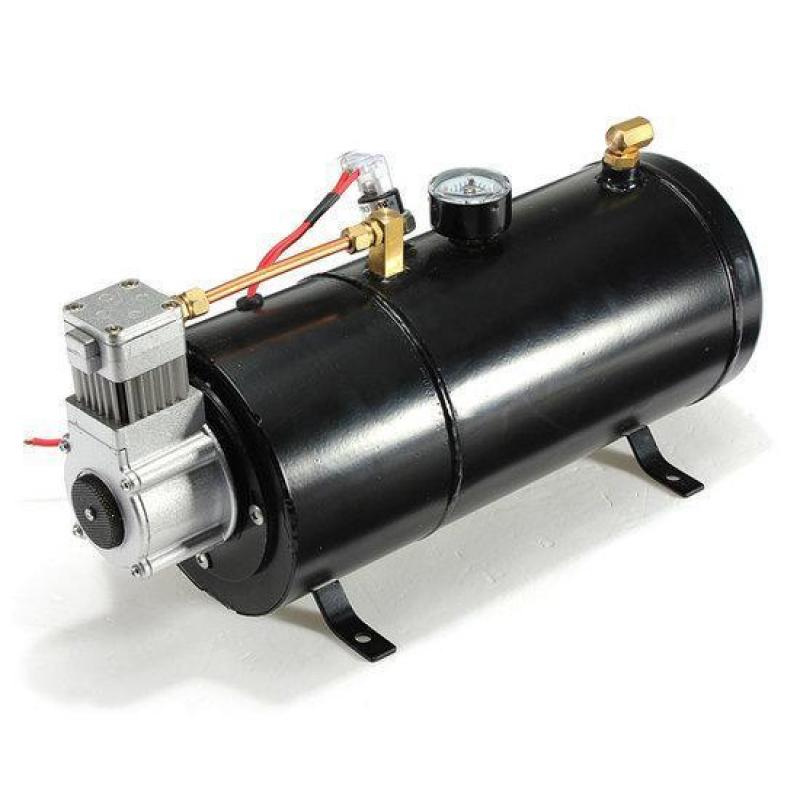 12PSI 12 Volt Air Compressor Tank Pump for Air Horns Vehicle