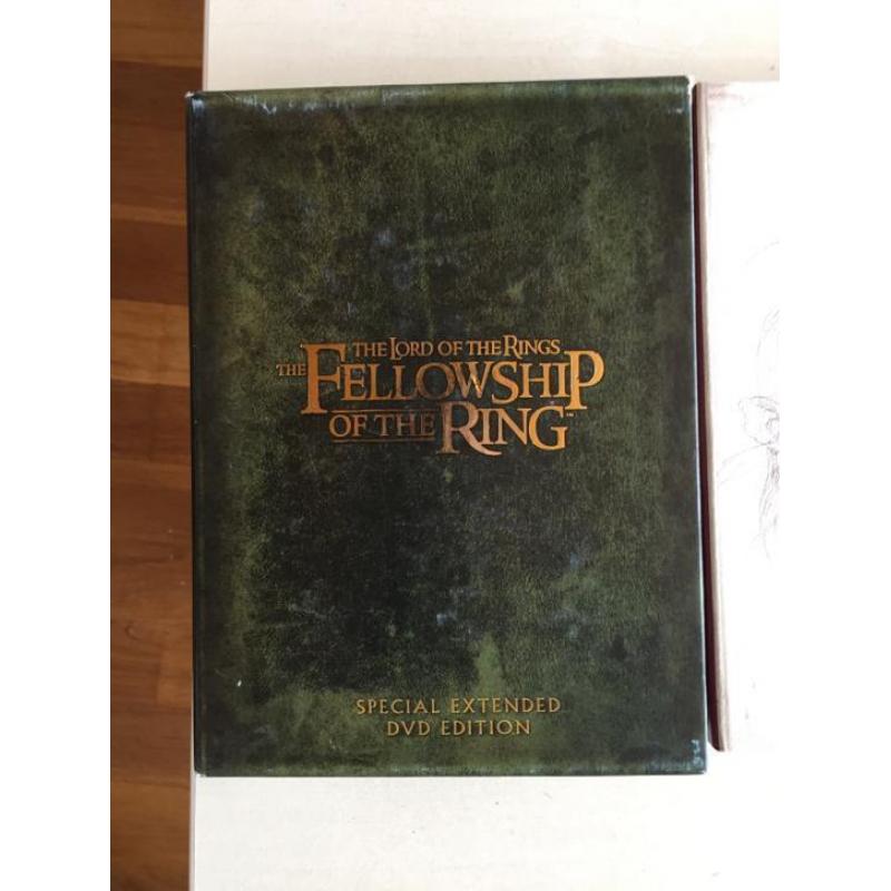 Lord of the rings extended edition en bus dvd's