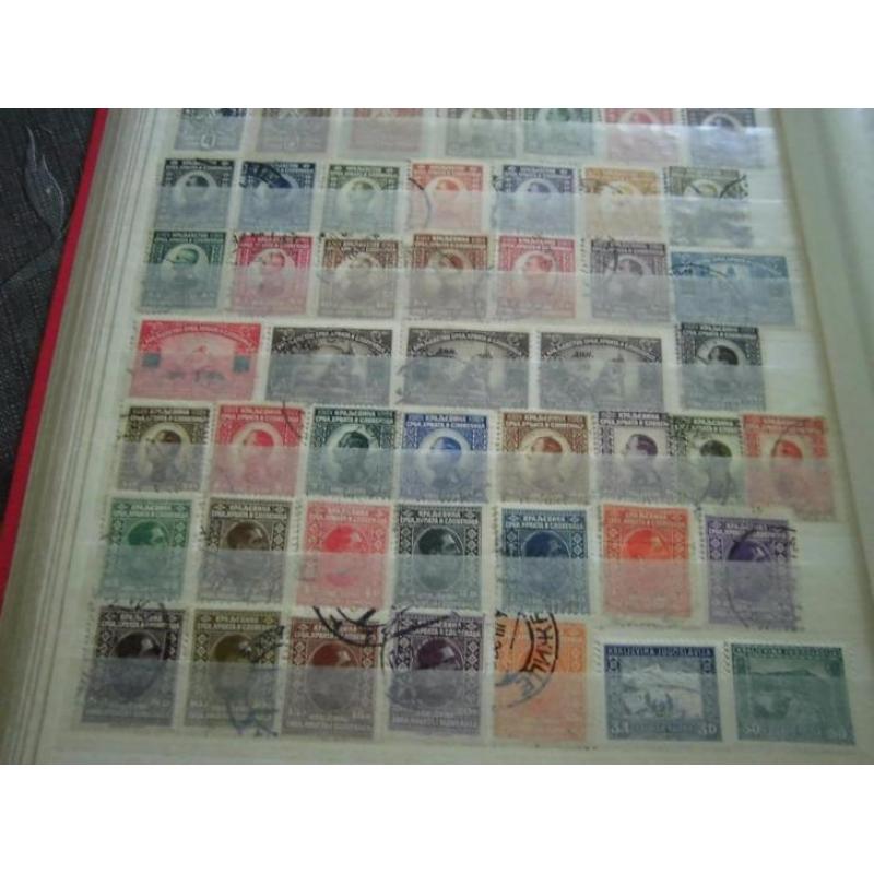 Zeer mooi kavel oude postzegels voormalig Joegoslavie