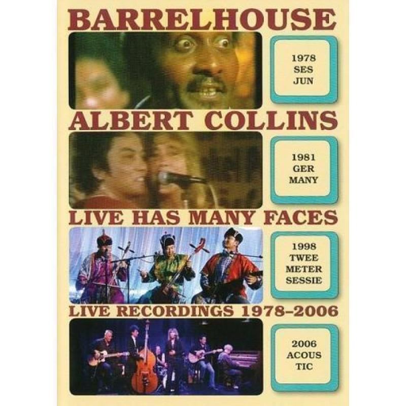 Barrelhouse en Albert Coll - Live Has Many Faces (DVD) voor