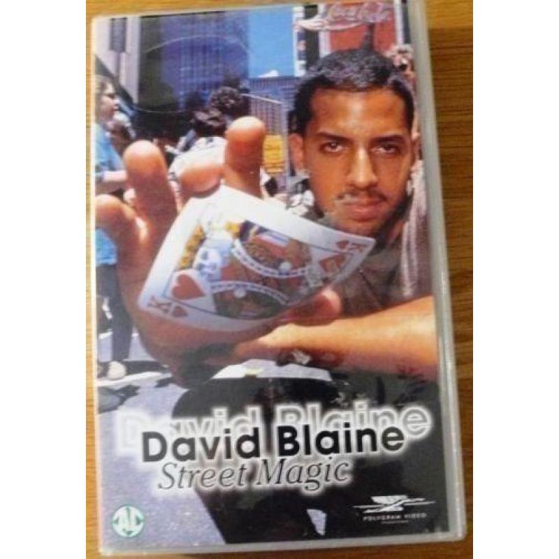 David Blaine Street Magic VHS band