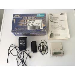 JVC draagbare minidisc speler/ recorder