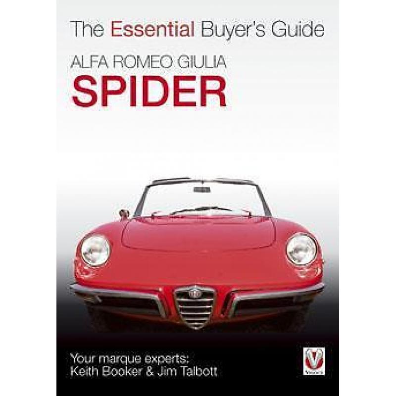 Alfa Romeo Giulia Spider The Essential Buyer's Guide boek
