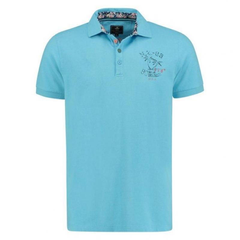 NZA New Zealand Auckland Polo Summer Blue Met 50% Korting!