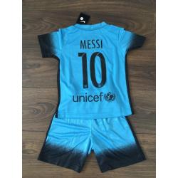 Messi Barcelona voetbalpakje/voetbaltenue kind maat 98/104