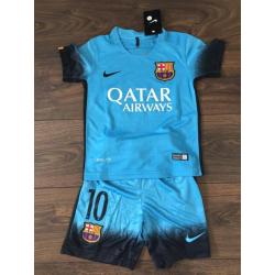 Messi Barcelona voetbalpakje/voetbaltenue kind maat 98/104
