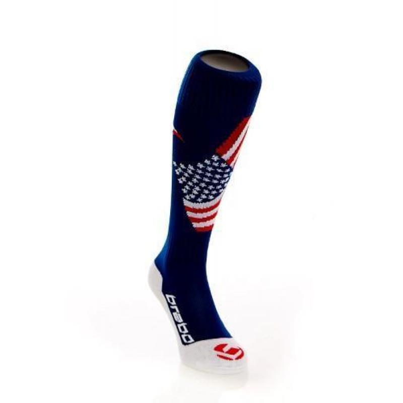 Brabo Flag Sock USA hockeysokken (Aktie)