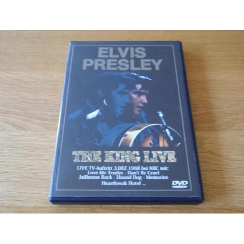 Dvd Elvis Presley - The King Live