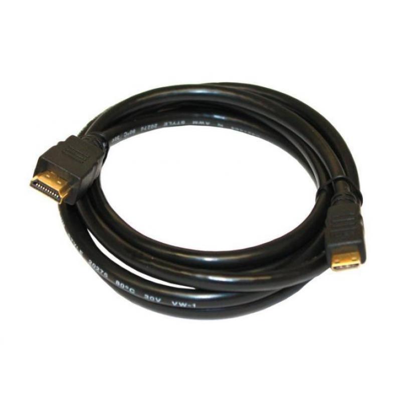 HDMI / Mini-HDMI High Speed with Ethernet Kabel 2 meter