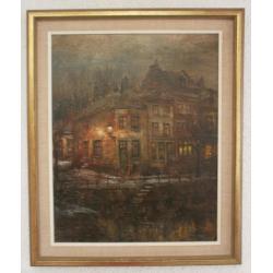 Walter Neuhof (1904-1982) Hoek v Hasseltkade Gubbelstraat