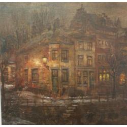 Walter Neuhof (1904-1982) Hoek v Hasseltkade Gubbelstraat