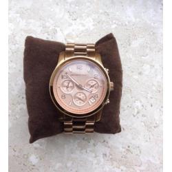 Michael Kors horloge rosé goud origineel