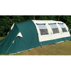 Tunneltent, hypercamp fashion gold 6 prs + veel extra