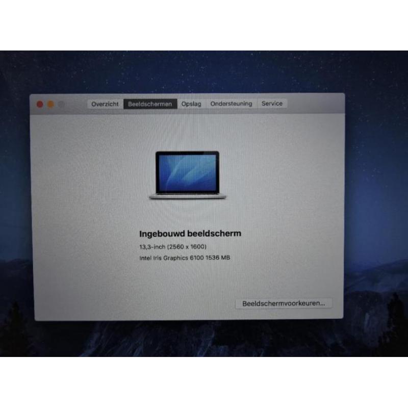 Macbook Pro 13 2,7 Ghz i5 8GB 256GB SSD 2015|Garantie|