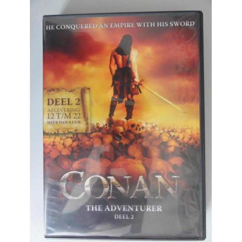 3dvdbox Conan the Adventurer, deel 2 (origineel) 497min.