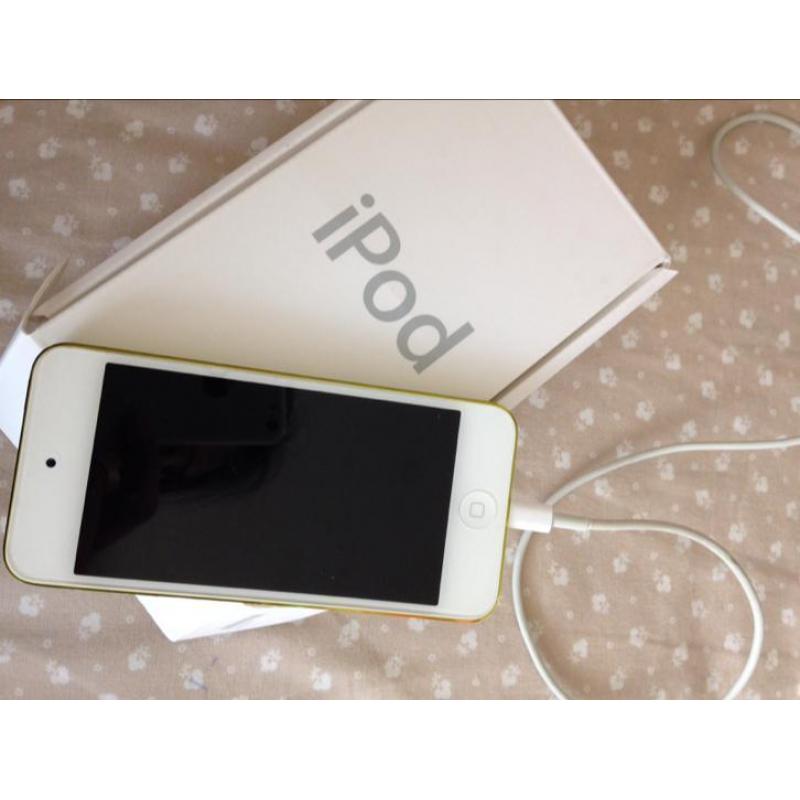 Ipod touch 5 32GB geel / lime