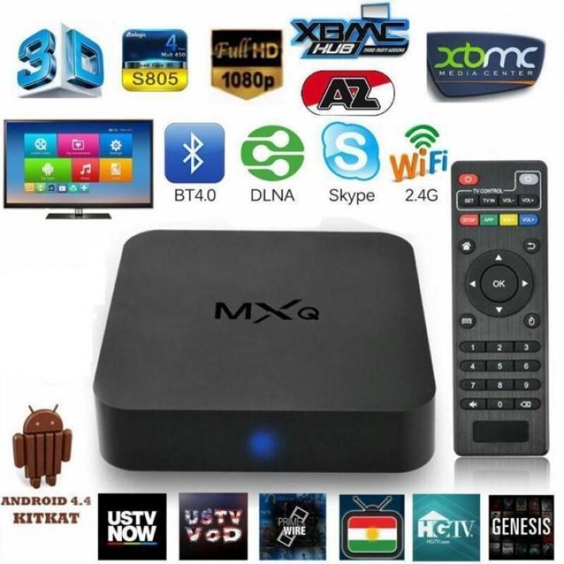 Mxq Android Tv Box Kodi 16.0 Gratis alle series TV zenders