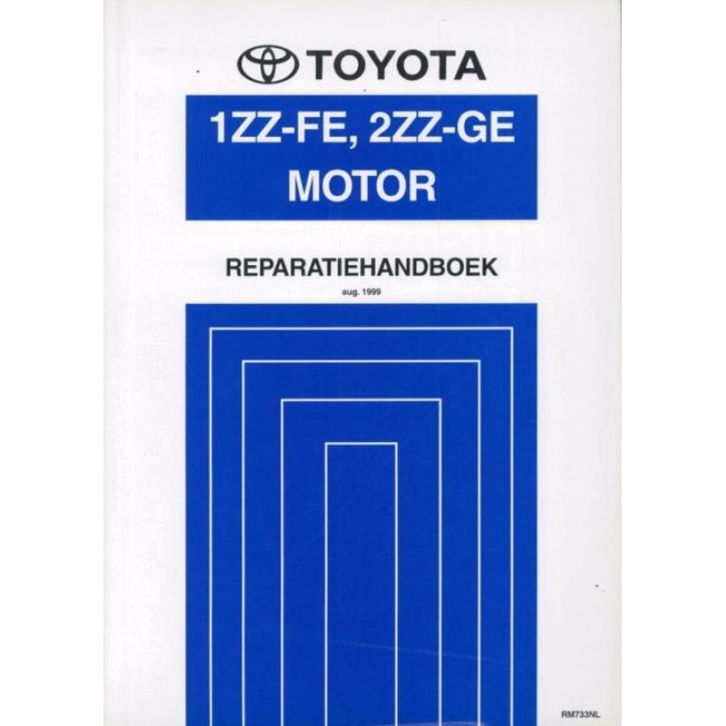 1999 Toyota Celica motor 1ZZ-FE, 2ZZ-GE reparatiehandboek