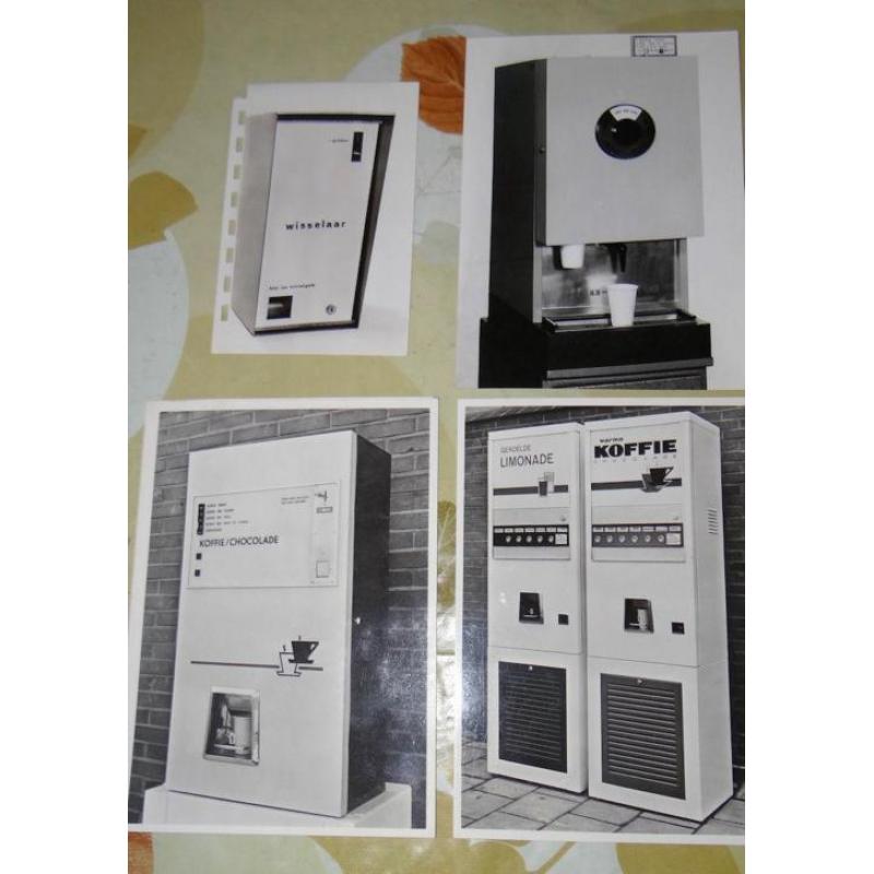 Unieke verzameling documentatie automaten.jaren `70