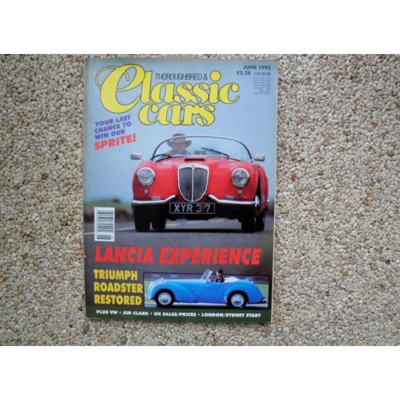 Klassieke auto's Klasieke autoboek Lancia Triumph