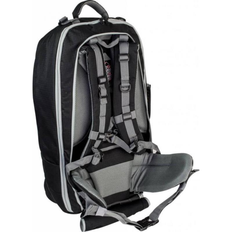 travelbag Explorer 80 + 20 zwart