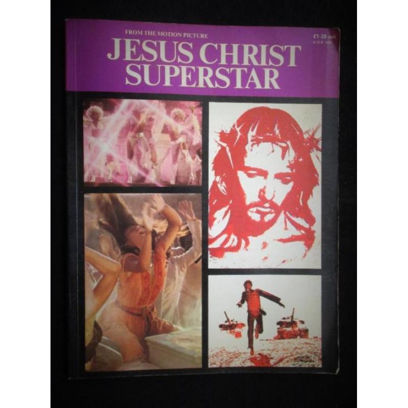 Jesus Christ Superstar~Vintage Jaren 70~1973~Boek over Film