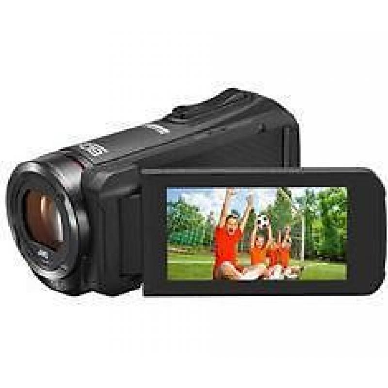 JVC GZ-F125B Videocamera zwart (Foto & Video)