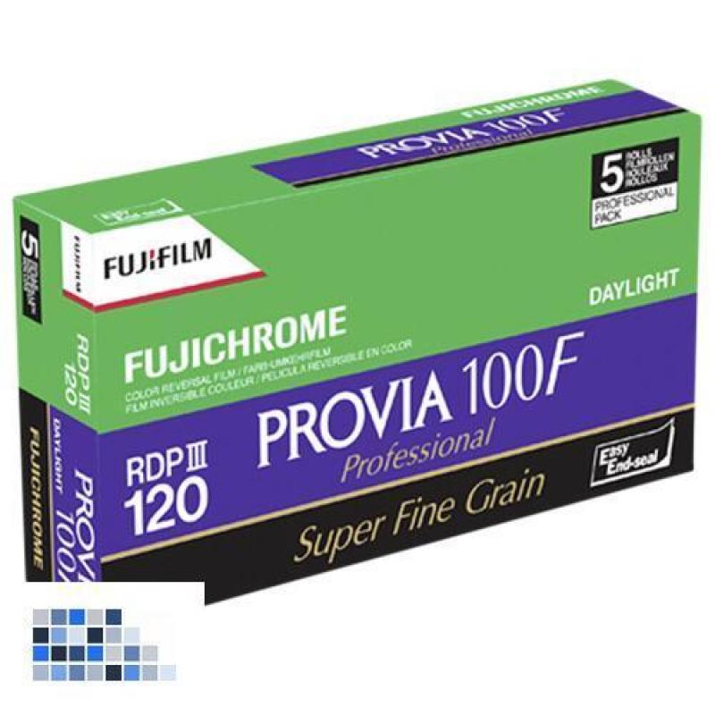 1x5 Fujifilm Provia 100 F 120 nieuw
