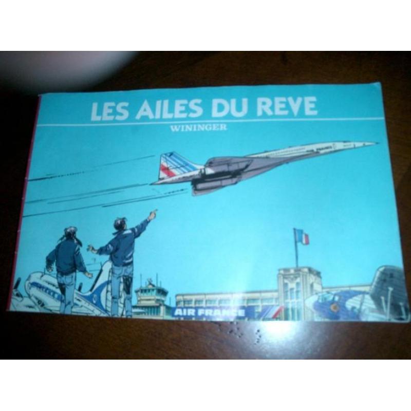 Air France (brochure )Frans Stripboekje