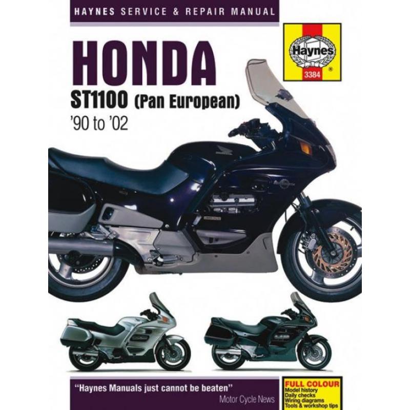 Honda ST1300 Pan European 2002 - 2011 + vertaalwoordenboekje
