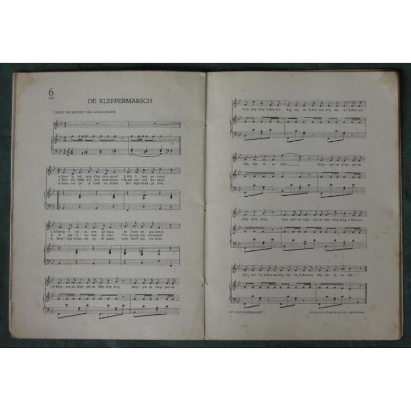 Nr. TAT65: Muziekboek AVRO's Kinderkoor 1933