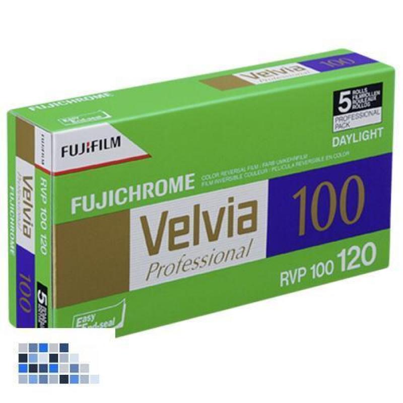 1x5 Fujifilm Velvia 100 120 nieuw