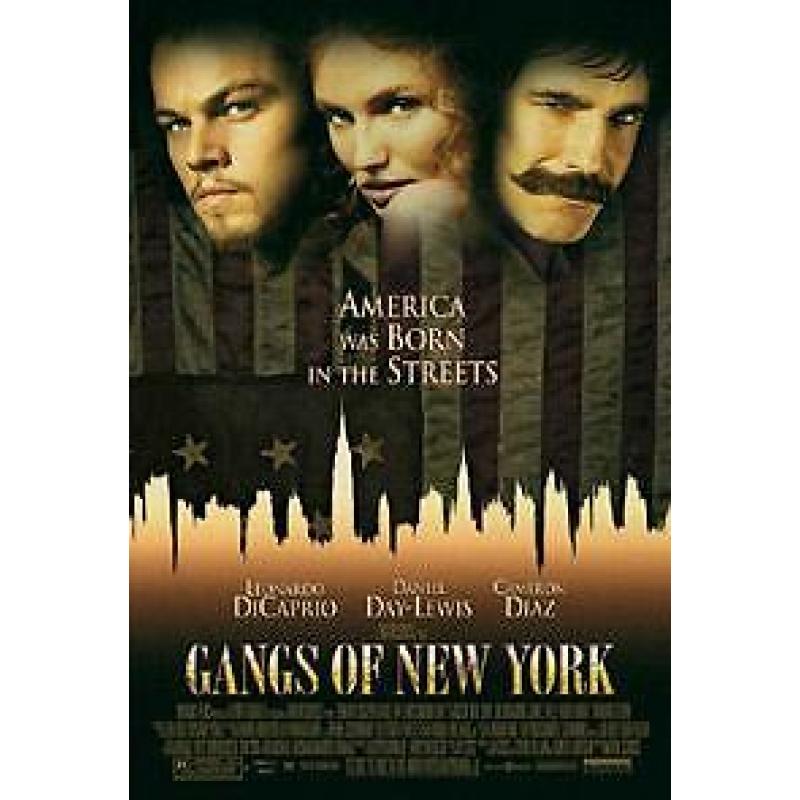 Gangs of New York-Leonardo DiCaprio/Cameron Diaz Nieuw/Orig.