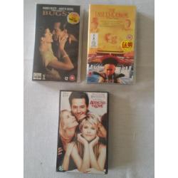 Verschillende speelfilm op VHS (James Bond, Classics etc.)