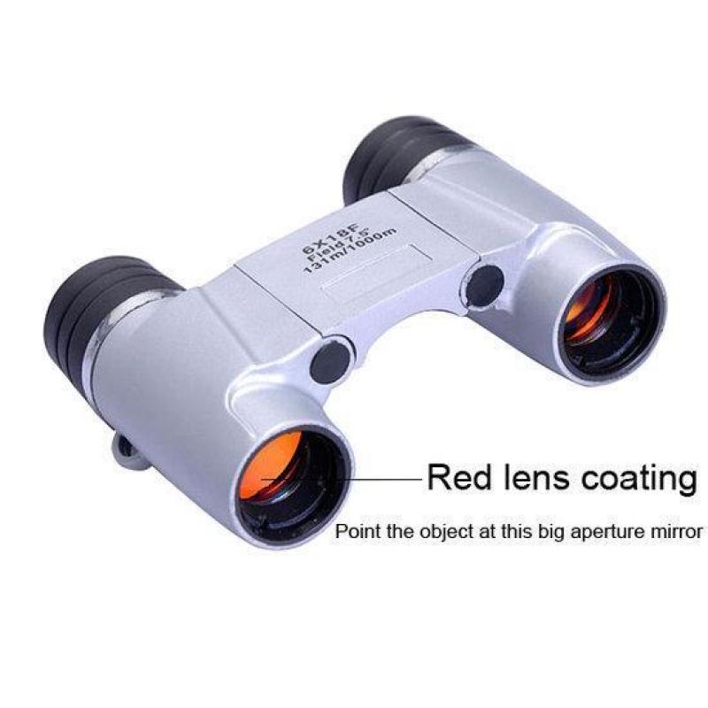 6X18F 131M 1000M Outdoor Binoculars Mini High Definition ...
