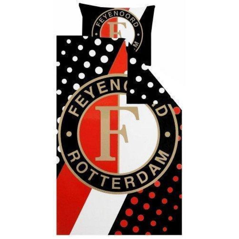 Dekbedovertrek Feyenoord streep 140x200cm