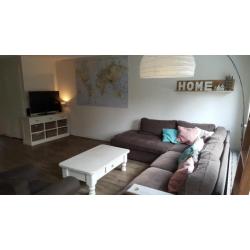 Ruime tussenwoning 2011 met vrij uitzicht nabij centrum Olst