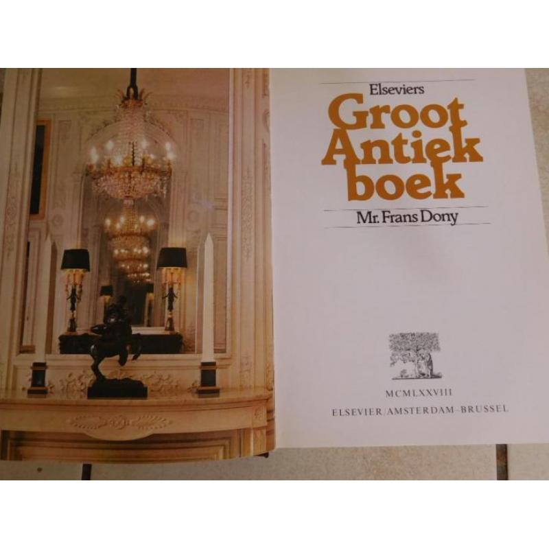 Groot antiek boek van Mr.Frans Dony,elseviers blz 319.