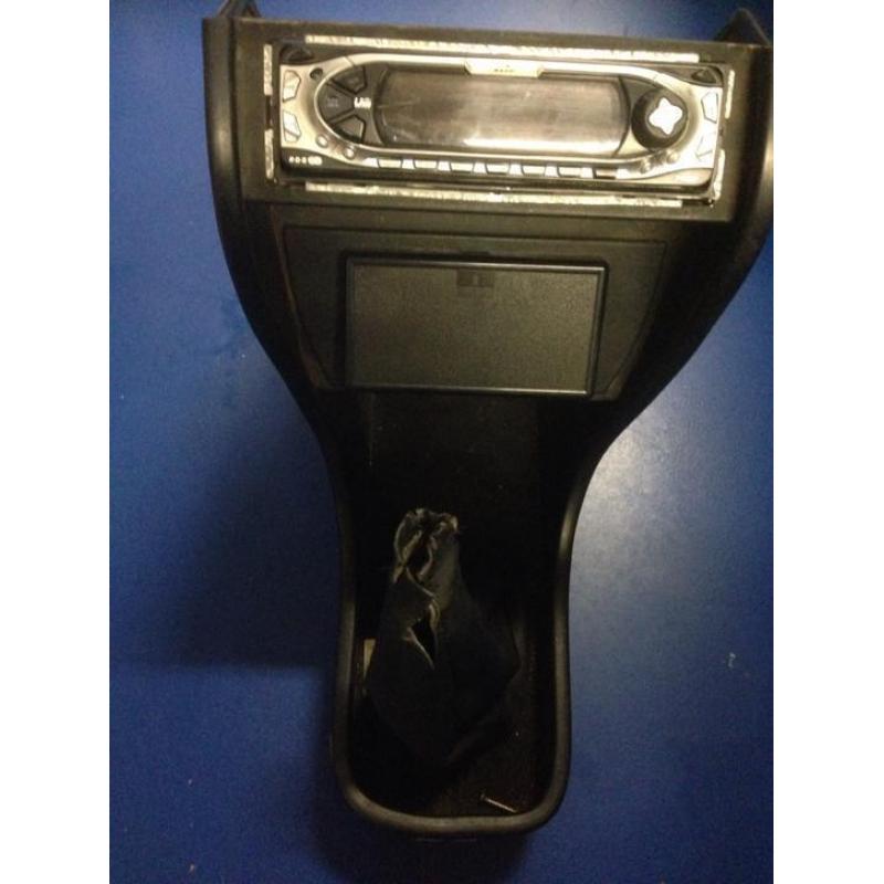 Kever cabrio midden console incl radio
