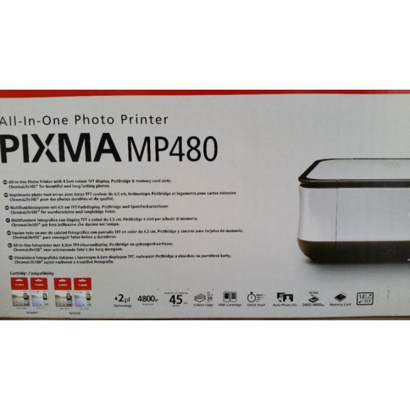 Canon pixma MP 480 All in one printer