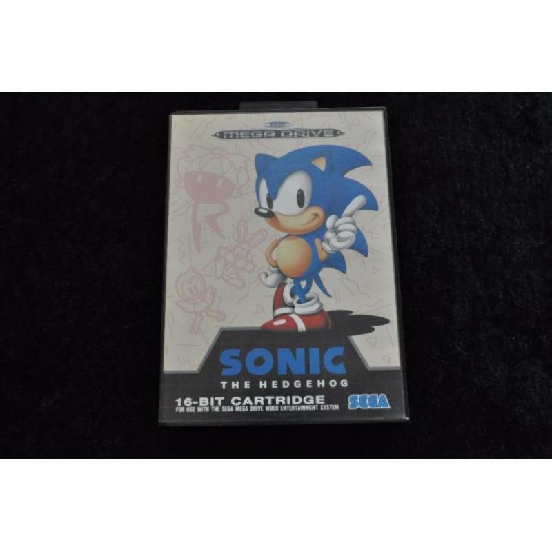 Sonic the hedgehog Geen Manual Sega Mega Drive Boxed