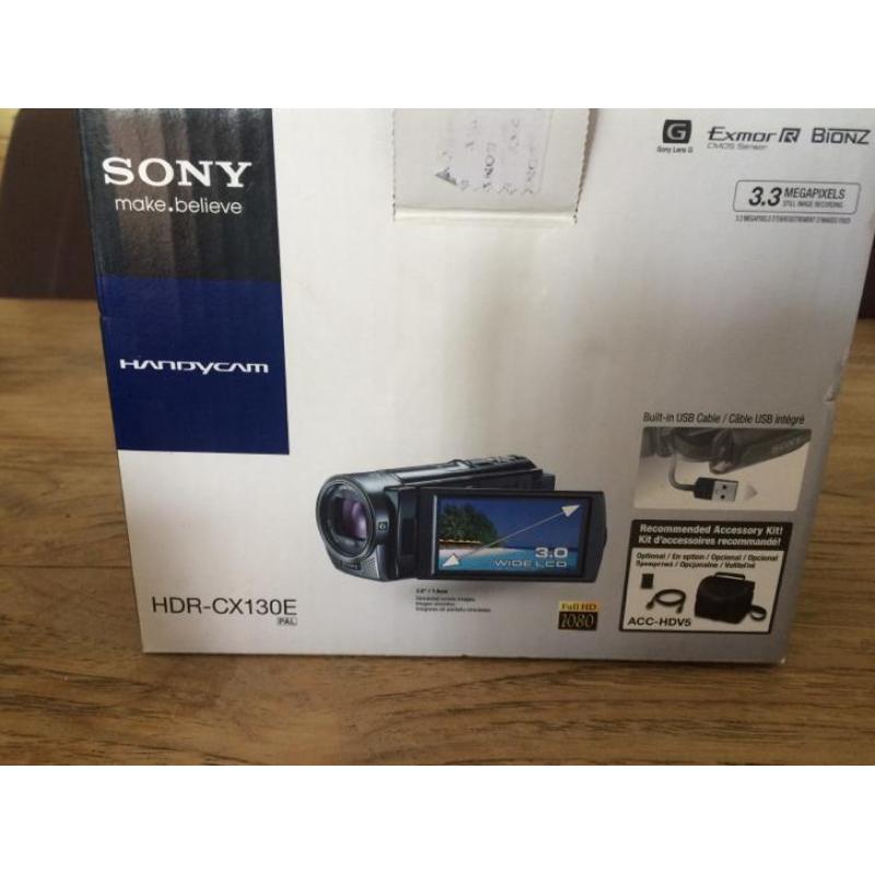Sony HDR-CX130E camera