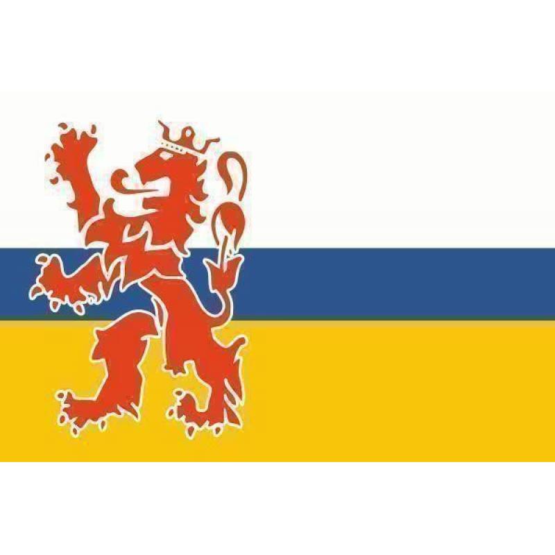 Camping vlag van Limburg, boot vlaggen v.a. 20 x 30 cm
