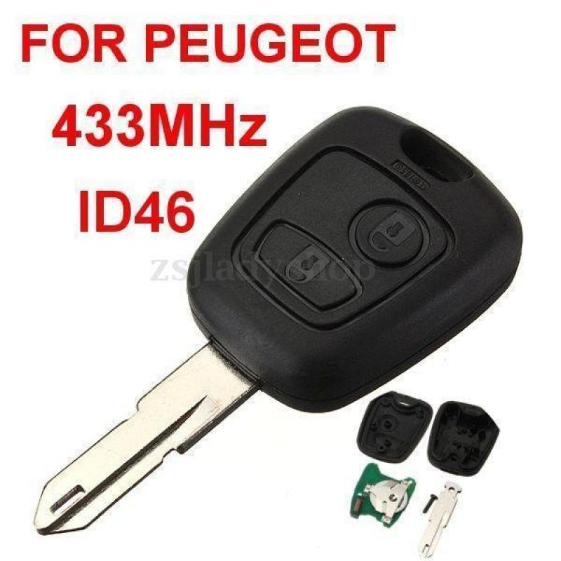 Peugeot 205 206 306 sleutel afstandbediening incl. elektroni