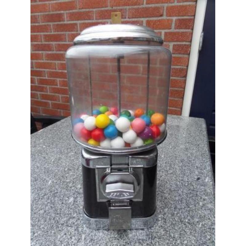 BEAVER fifties sixties kauwgomballen automaat tafel model