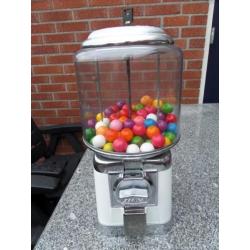 BEAVER fifties sixties kauwgomballen automaat tafel model