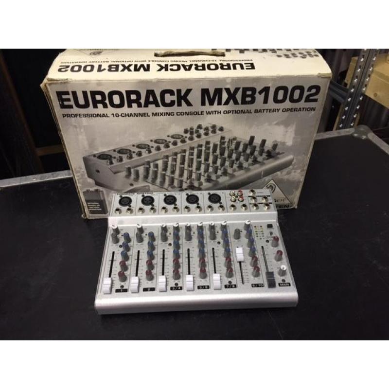 10 kanaals mixer MXB 1002 Behringer eurorack