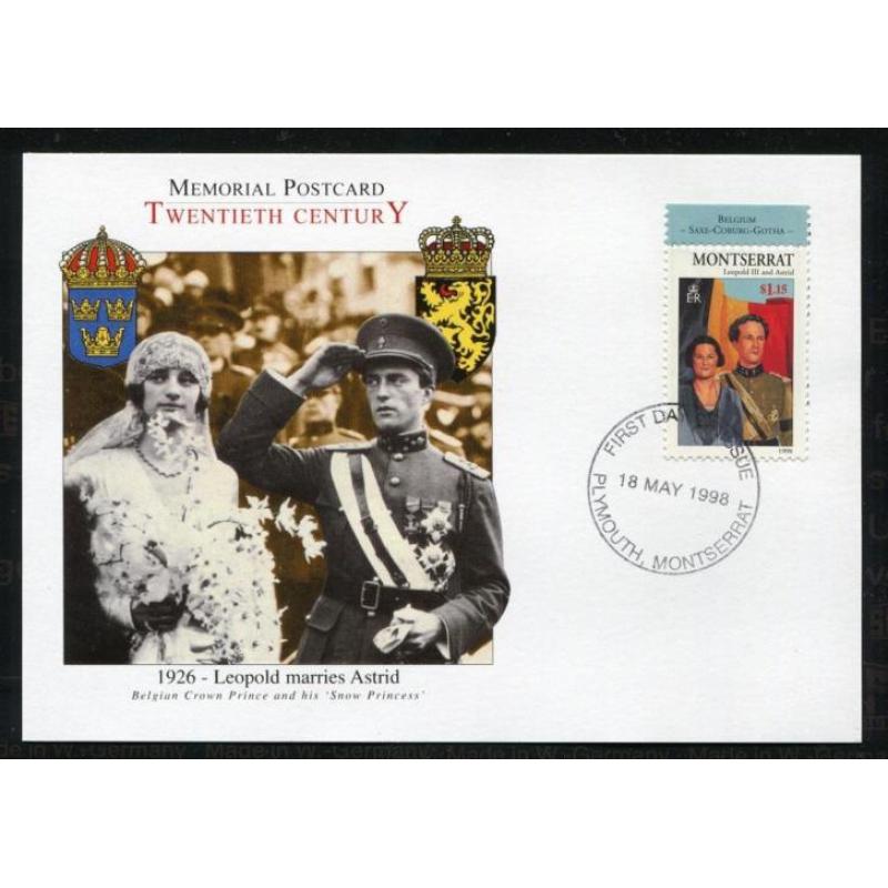 1926 Leopold marries Astrid